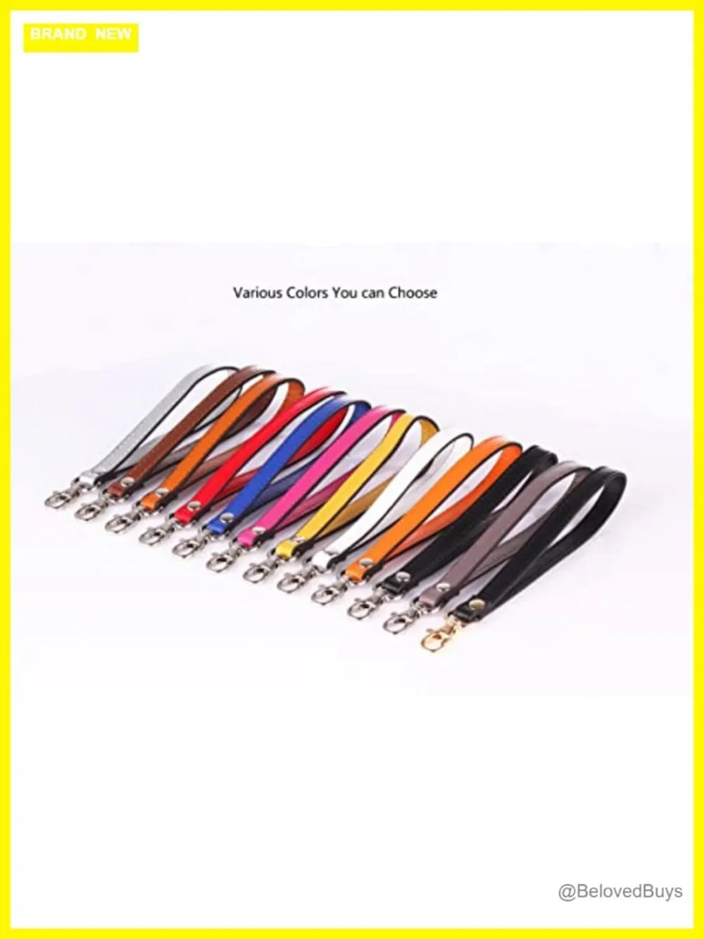 Leather Wrist Strap Wristlet for Purse Wallet Keychain Clutch - Replacement